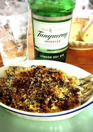 丸干し鰯の香草パン粉焼き-レシピのメイン写真