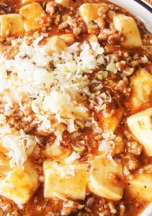 ひと手間❞ちょいたし❝リッチな麻婆豆腐-レシピのメイン写真