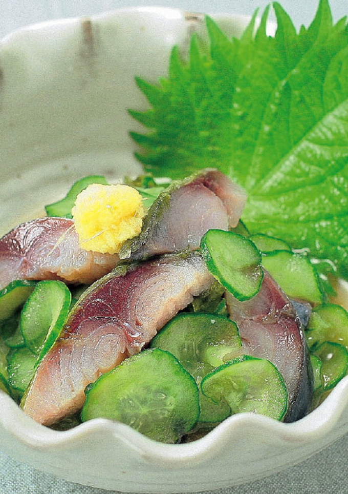 しめさばときゅうりの和え物-レシピのメイン写真