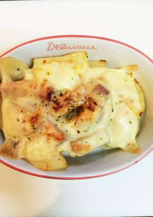 ジャガイモとベーコンのチーズ焼き-レシピのメイン写真