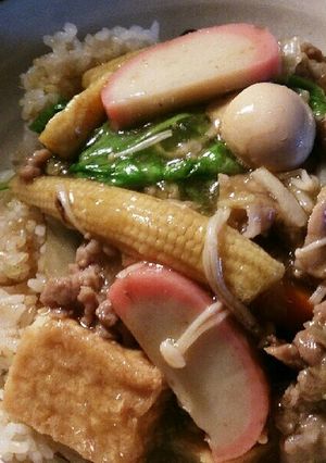 調味料2つ★鍋1つ★レタス中華旨煮丼★-レシピのメイン写真