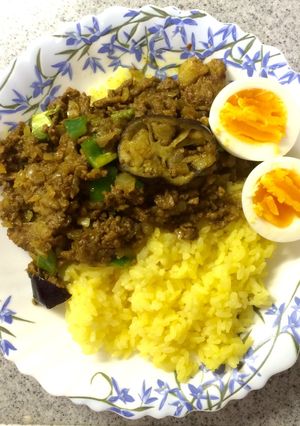 ひと手間でもっとおいしいキーマカレー-レシピのメイン写真