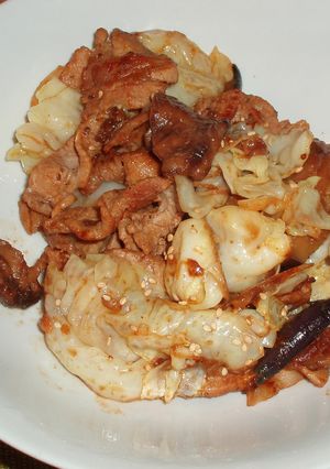 豚肉とキャベツとなすの味噌炒め-レシピのメイン写真