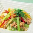 ツナと野菜のにんにく炒め