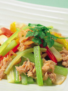 ツナと野菜のにんにく炒め-レシピのメイン写真