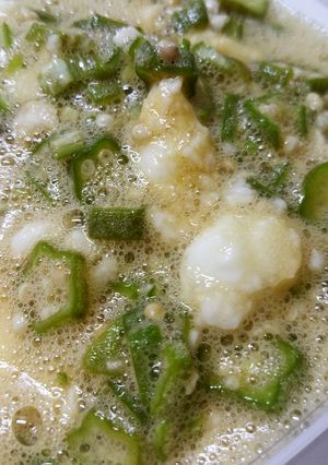 オクラと長芋のフワネバ和え-レシピのメイン写真