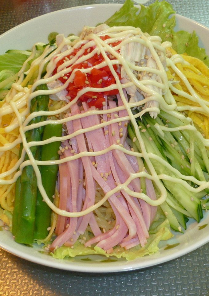 簡単★マヨ冷やし中華(*＾0＾)-レシピのメイン写真
