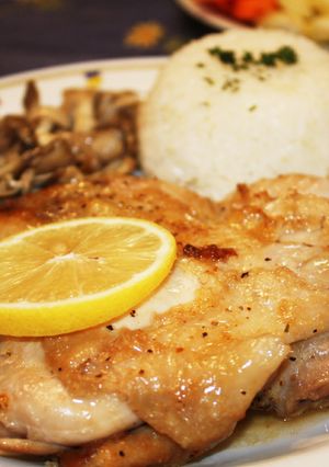 ローズマリーチキンソテー-レシピのメイン写真