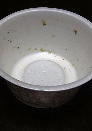 かつおだしがらでインスタントラーメン-レシピのメイン写真
