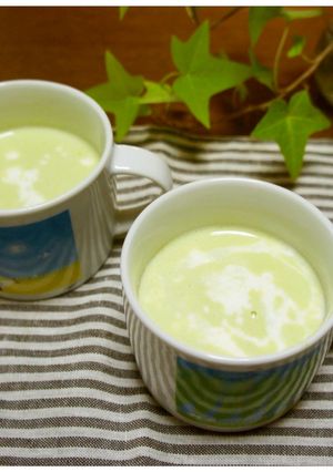 枝豆の豆乳スープ-レシピのメイン写真