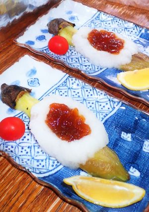 焼なすに大根おろしとポン酢ジュレをのせて-レシピのメイン写真