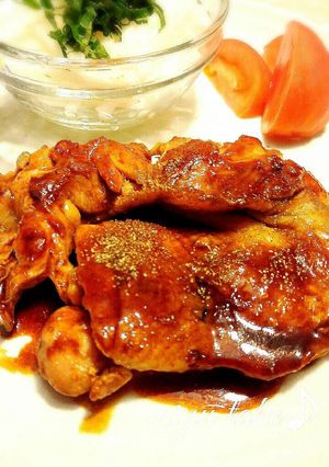失敗無し！鰻のタレで♡チキンステーキ♪-レシピのメイン写真
