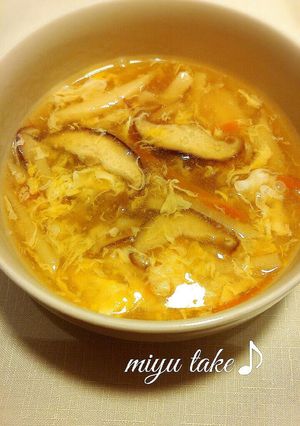 筍の酸ッキリトロトロ中華スープ♪-レシピのメイン写真