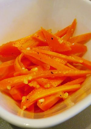 人参の塩麹和え胡麻油風味-レシピのメイン写真