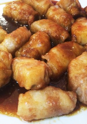 簡単!美味しい!長芋の肉巻き-レシピのメイン写真