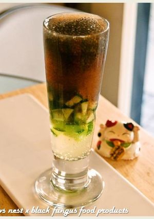 黑木耳濃纖順暢飲．柯媽媽の植物燕窩-レシピのメイン写真