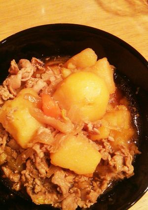 圧力鍋で簡単！シンプル肉じゃが-レシピのメイン写真