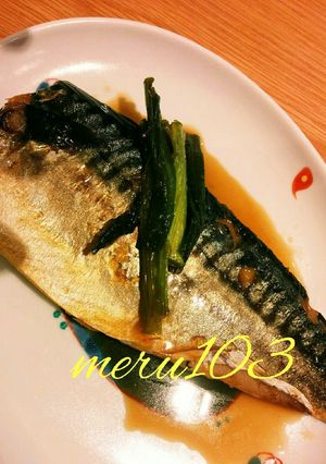 塩サバでも定食屋の味！簡単サバの煮つけ-レシピのメイン写真