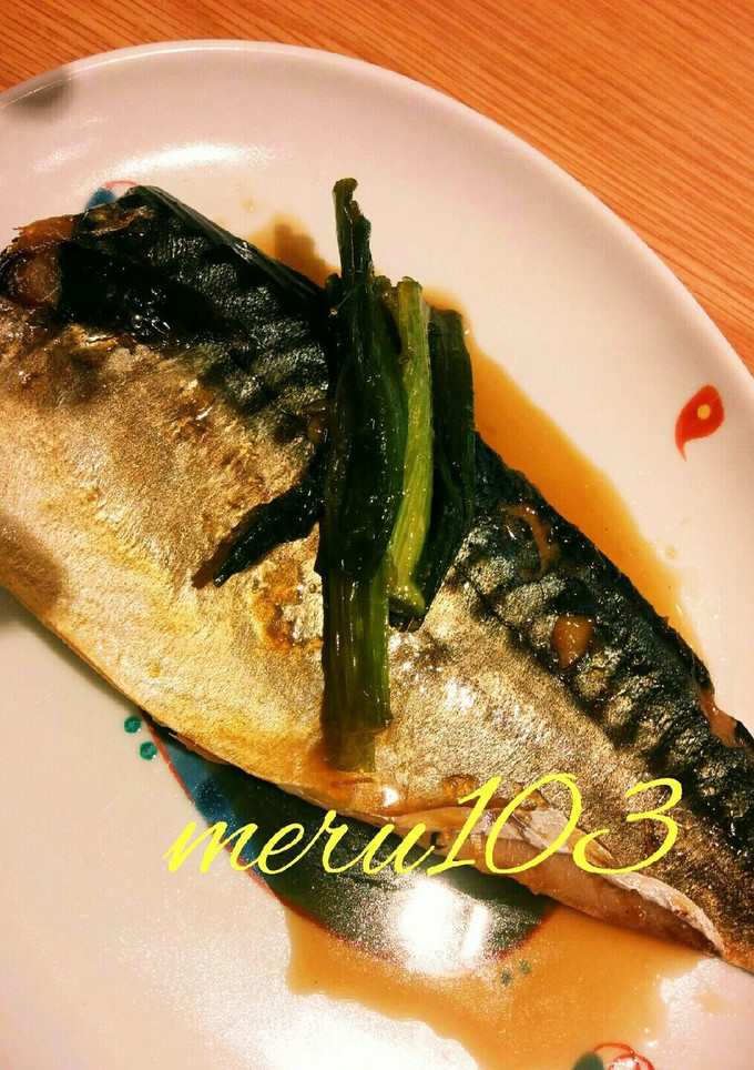塩サバでも♪定食屋さんのサバの煮つけ-レシピのメイン写真