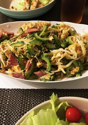 麺つゆで簡単！ゴーヤチャンプルー-レシピのメイン写真
