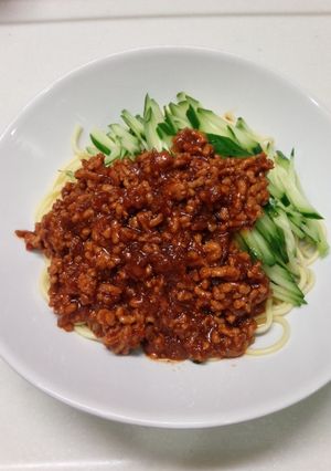 ジャージャー麺！-レシピのメイン写真