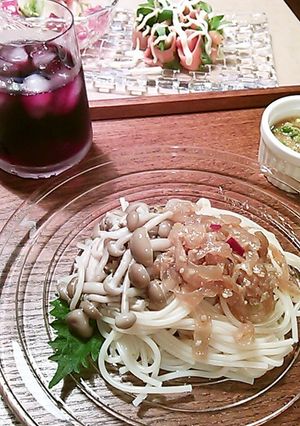 ちめたい・さわやかパスタジンジャー味-レシピのメイン写真