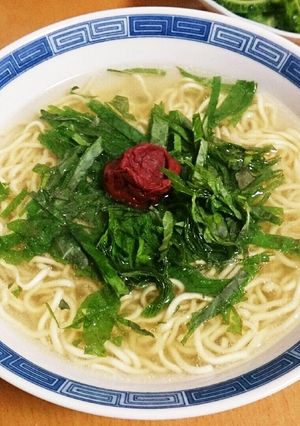 梅シソ塩ラーメン-レシピのメイン写真