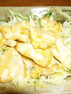 鶏むね肉のピリ辛マヨソース炒め-レシピのメイン写真