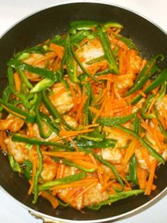 鶏むね肉の簡単甘酢あんかけ炒め♪甘酢あん-レシピのメイン写真
