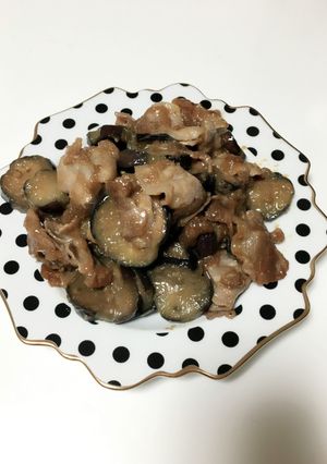 豚バラ茄子味噌炒め-レシピのメイン写真