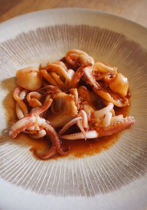 イカゲソのにんにく醤油炒め-レシピのメイン写真