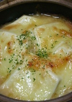 簡単ヘルシー♪お豆腐味噌グラタン-レシピのメイン写真