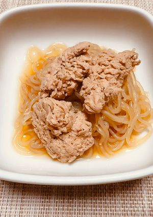 真鱈子としらたきの煮物-レシピのメイン写真