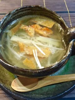 パリパリ鶏皮のさっぱり中華スープ-レシピのメイン写真