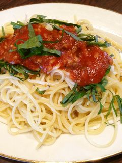 シラウオとトマト塩糀の和風パスタ-レシピのメイン写真