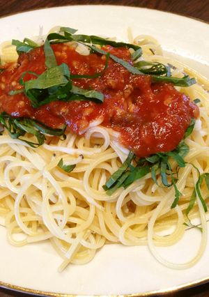 シラウオとトマト塩糀の和風パスタ-レシピのメイン写真