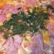 大葉のジェノベーゼ風ソース