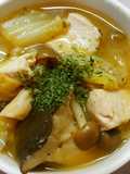 きのこと白菜 鶏むね肉のコンソメ醤油煮♪