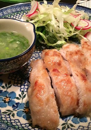 ⭐鍋キューブを使ってチキンのネギ塩ダレ-レシピのメイン写真
