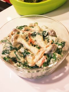 簡単♪胡麻豆腐で白和え-レシピのメイン写真