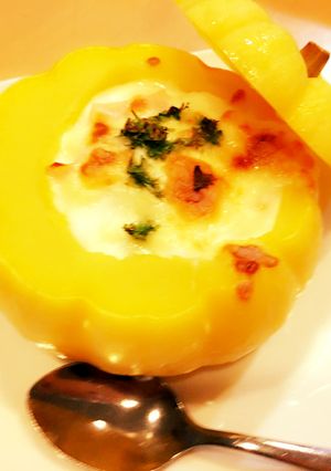 今日の晩ごはん/かぼちゃのプッチーニ♪-レシピのメイン写真