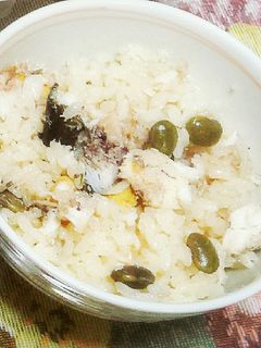 ❇枝豆と鮎の炊き込みご飯❇-レシピのメイン写真