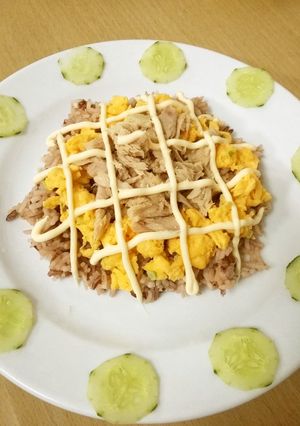 簡単！ツナと卵のマヨご飯-レシピのメイン写真