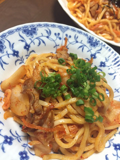 簡単!美味しい!豚キムチ焼きうどん-レシピのメイン写真