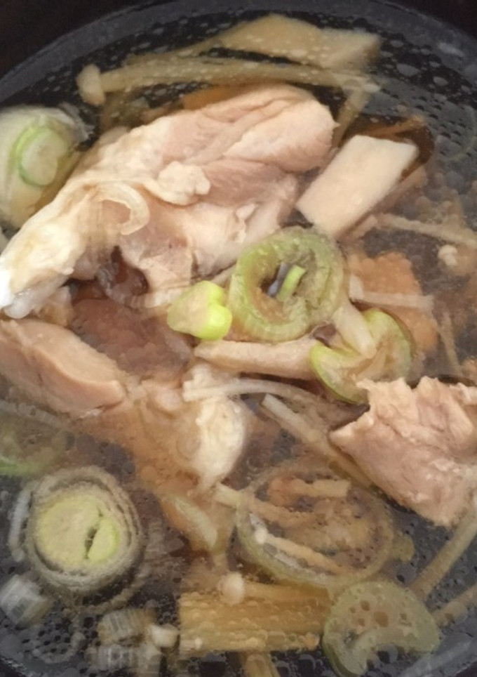 普通に飽きたら！そうめんつゆ鶏南蛮風-レシピのメイン写真
