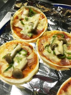 美味しい簡単ミニピザ-レシピのメイン写真