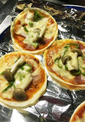 美味しい簡単ミニピザ-レシピのメイン写真