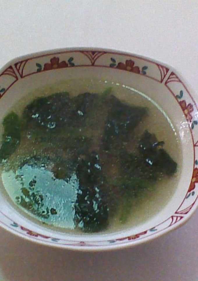 ひき肉とほうれん草のスープ-レシピのメイン写真