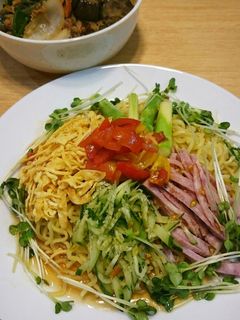 カレー風味のエスニック冷やし中華-レシピのメイン写真