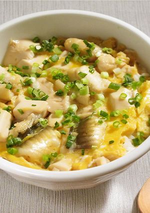 液体塩こうじでアナゴと豆腐の卵とじ丼☆-レシピのメイン写真